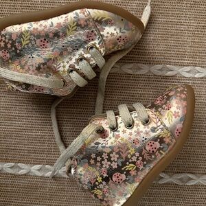 Pom D'Api Floral Ladybug Kids Boots